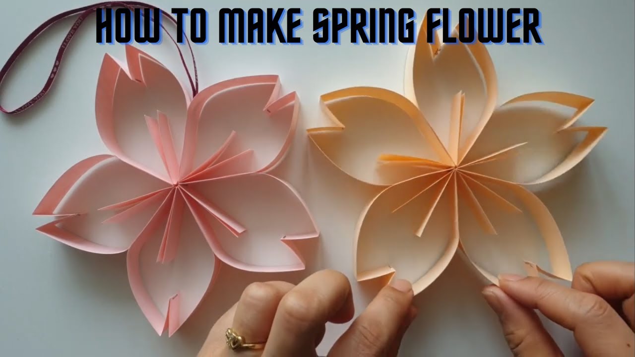 Flower Origami  | How to make Spring Flower