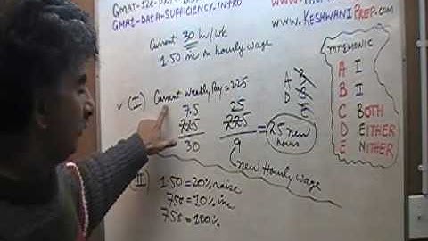 GMAT Data Sufficiency 28 p277 - 13th Edition Official Guide - KeshwaniPrep.com