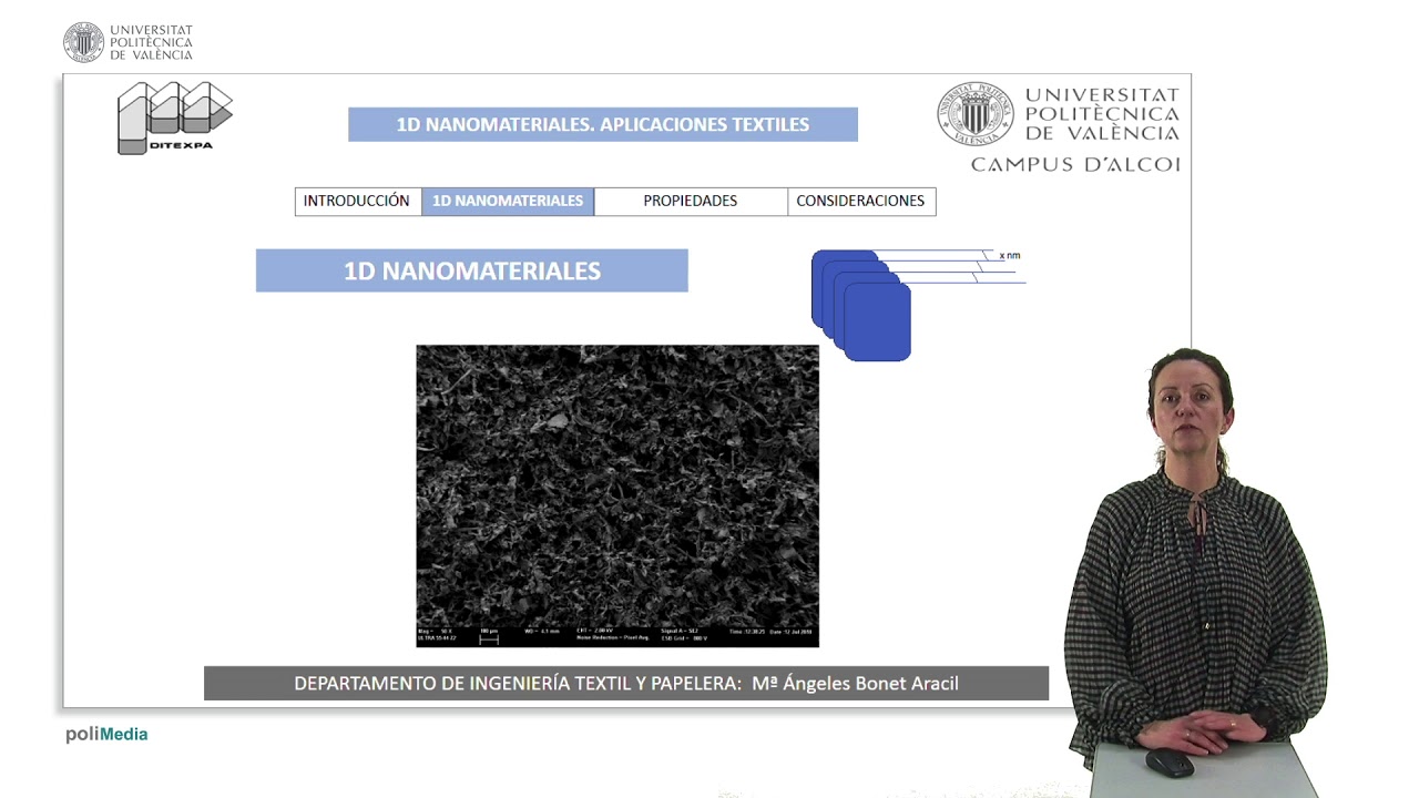 1D: nanoestructuras: aplicaciones textiles | 6/11 | UPV