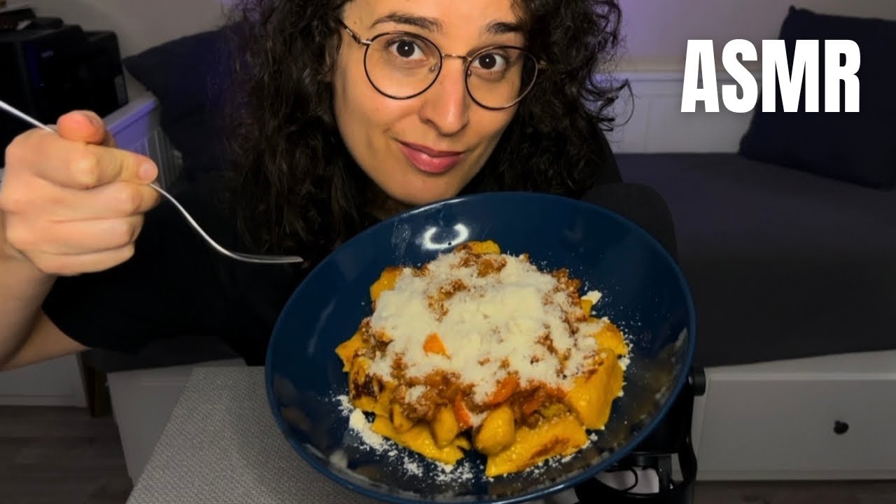 ASMR FR | MUKBANG PÂTES À LA BOLOGNAISE 🍝