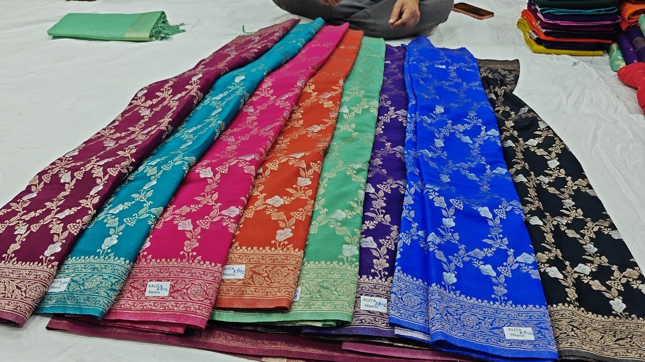 550Rs/-Chickpet Bangalore Wholesale French Mysore Silk Sarees/Weding&Gifted Sarees/Shopping