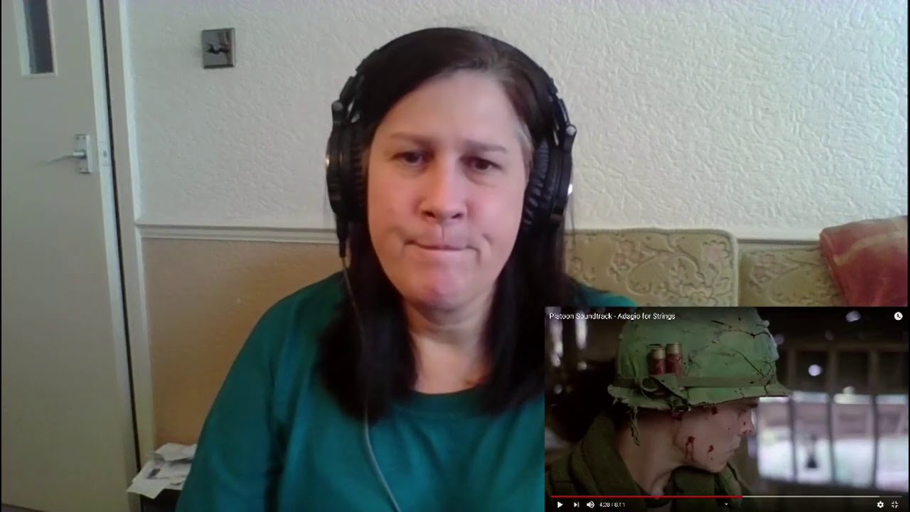 Barber Adagio for strings (first reaction) video from movie Platoon
