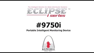 Eclipse i-Series #9750i Portable Water Quality Monitoring Device