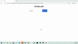 pyscript to do list demo does not work