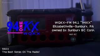WQKX-FM Legal ID 94KX Sunbury, PA / September 2, 2026