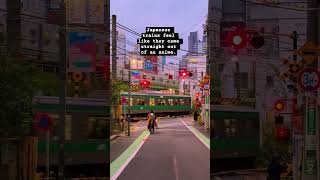 looks like an anime #japan #japanese #train #shorts #funfacts