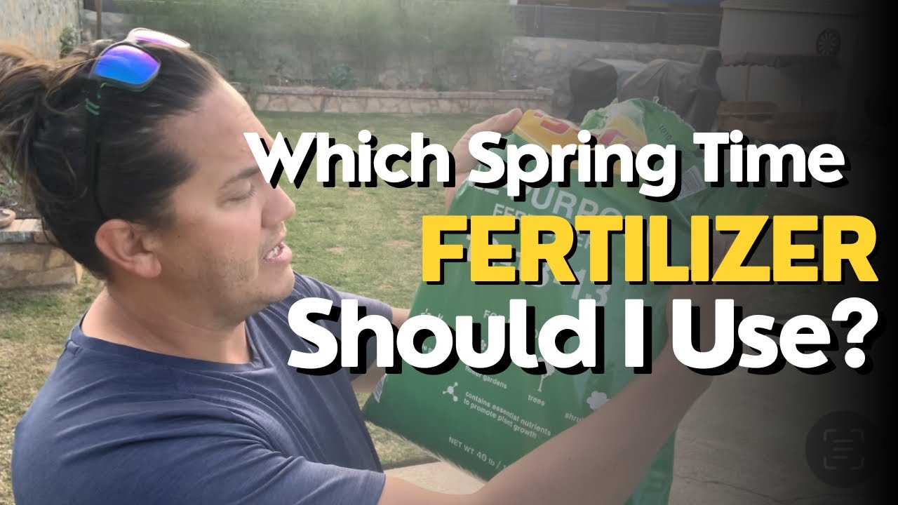 Which Fertilizer Should I Use In The Spring - YouTube