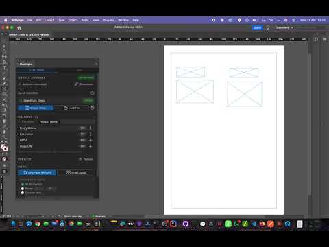 SheetSync for Adobe InDesign – Auto Merge Google Sheets Data into your designs
