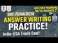 India–USA Trade Agreement | UPSC GS2/GS3 | 10/15 Marks Mains Answer Writing