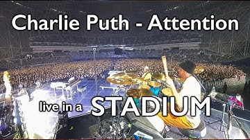 Charlie Puth - Attention [Drum Cam - Live in Seoul]