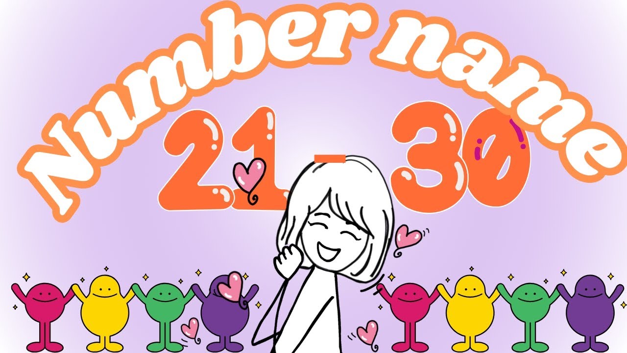 numbers-name-21-to-30-with-spelling-21-30-spelling-21-30-number