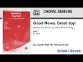 Good News, Great Joy!, by Ruth Morris Gray – Score & Sound