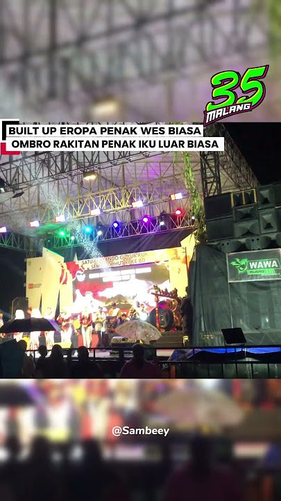 Built Up Europe Penak Wes Ordinary, Ombro Assembled Penak Extraordinary 🔥