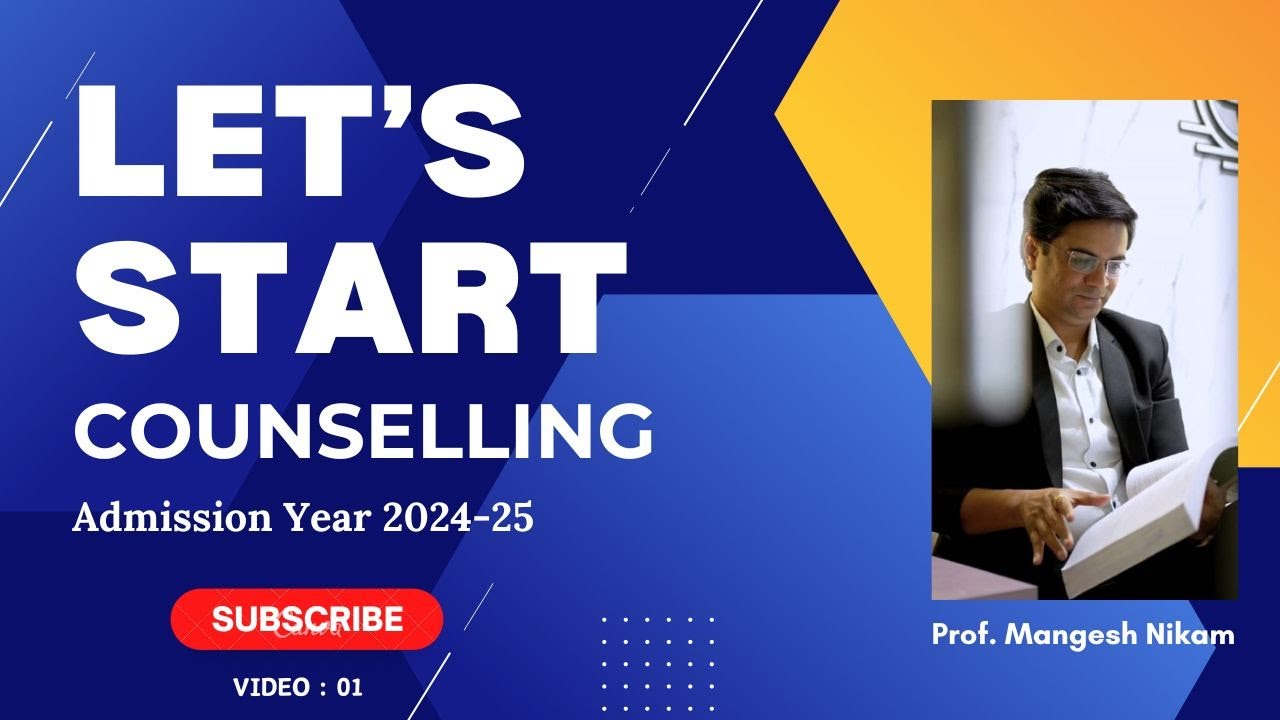 Admission Process 2024-25 | Career Counseling | Lets Start: Engineering | Pharmacy | Medical etc.