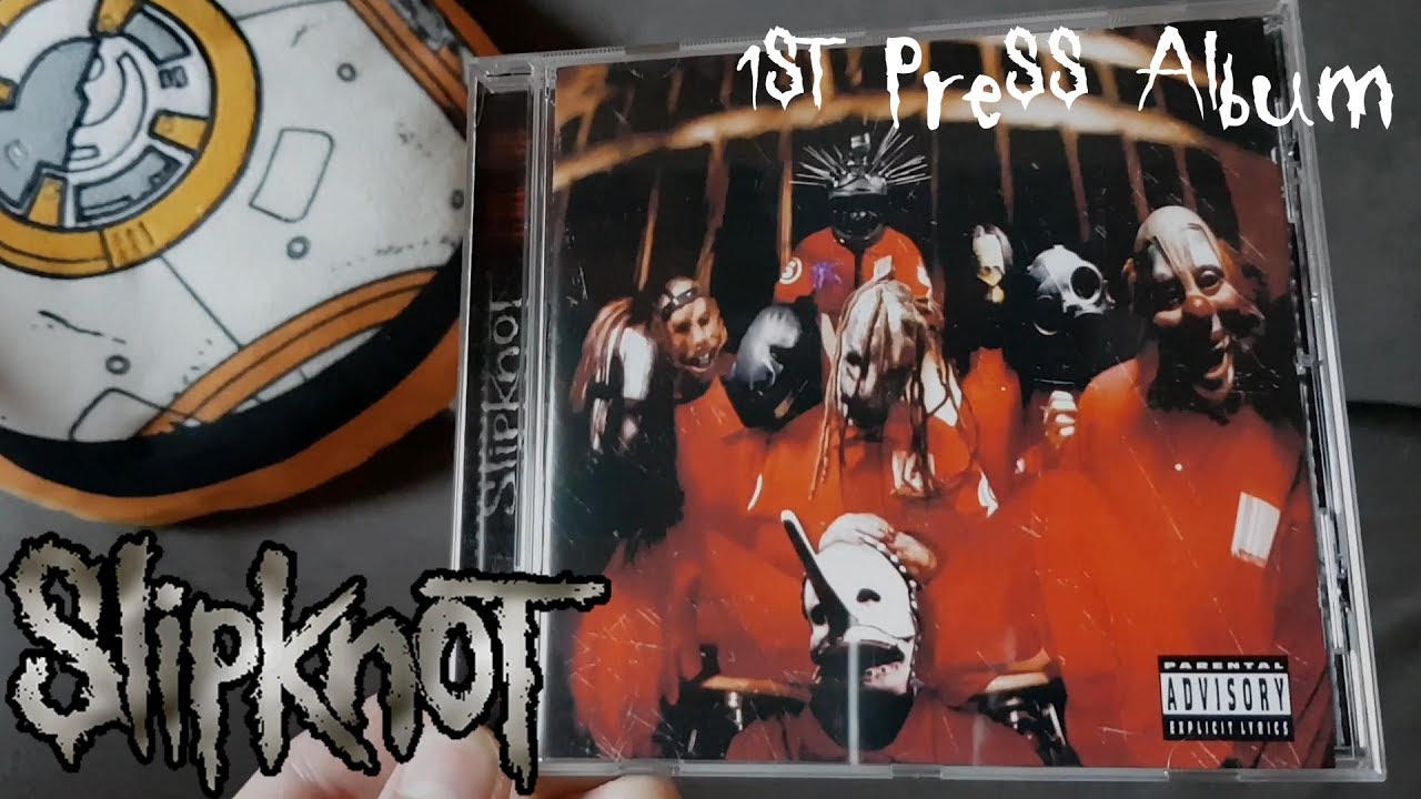Slipknot SelfTitled 1st Press Album Unboxing YouTube