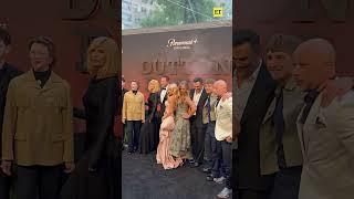 #duttonranch cast hits the red carpet together at the #yellowstone spinoff premiere
