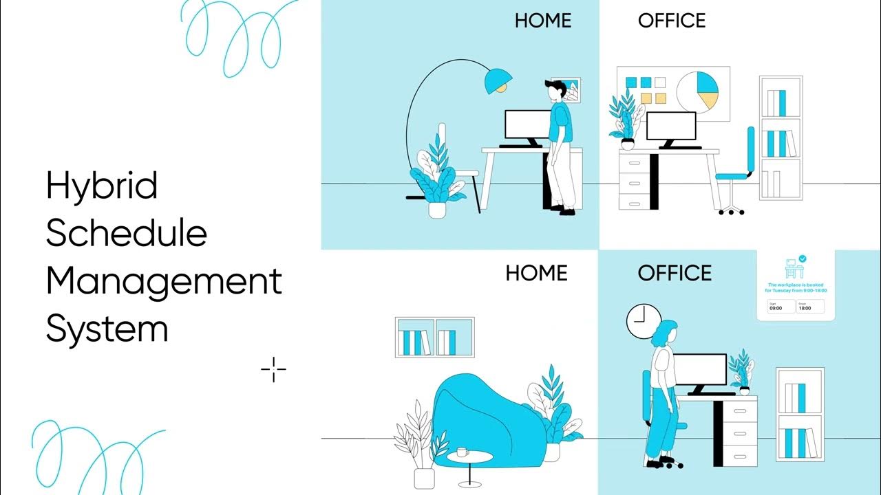 How to manage office space if the team have hybrid schedules YouTube