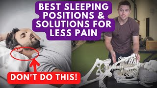 The BEST Sleeping Positions To Relieve Pain & Sleep Better