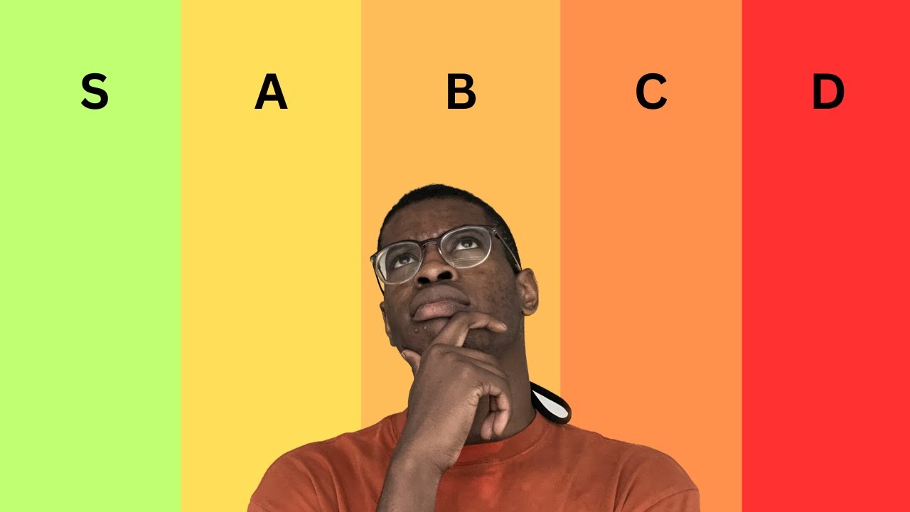 THE DEFINITIVE COLOR TIER LIST (epic) - YouTube