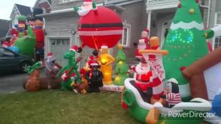 Holiday bros inflatable display for 2016