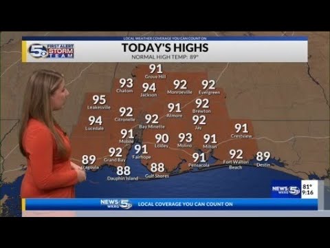 Mostly dry and sunny | First Alert Storm Team Midday Forecast 090926