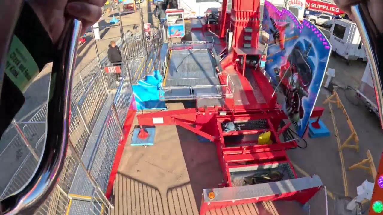 The Defender on ride POV. Fort Worth Stock Show and Rodeo 2026