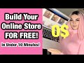 How i made my online store with 0 in 2024