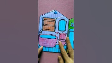 Thumbnail of My First Quiet Book Paper Doll House Handmade #shorts #short #shortvideo #paperdolls #quietbook