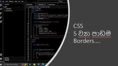 Web Developing Sinhala | How To create A Web Site Using CSS | CSS Sinhala |Black Tiger