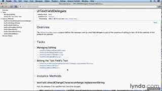 Dismissing the keyboard with delegation IOS7 XCODE