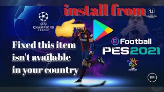 How to install Efootball(PES) 2023 in your mobile from Google Play Store in any country screenshot 5