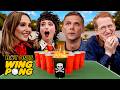 The SNL Cast Plays Hot Ones Wing Pong