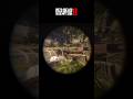 Arthur's Sniper Shot🎯| RDR2 shorts #rdr2 #ps5 #arthurmorganedit #gaming #gameplay #reddeadredemption
