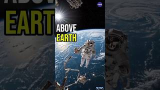 NASA Astronaut Floating Above Earth 🌍