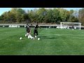 Soccer shooting exercise  combination play drill  nike academy