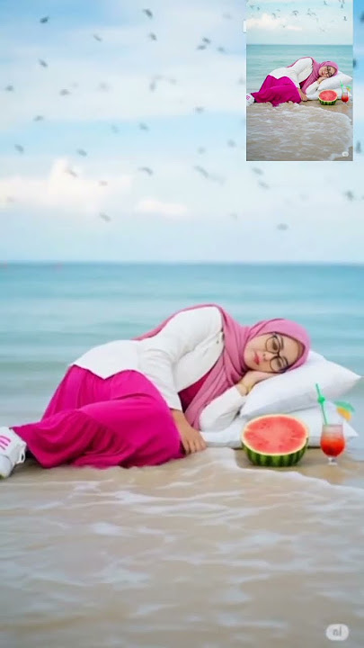 'Kalau lelah boleh istirahat tapi jangan sampe menyerah'. #PantaiDanPerempuan #vidioshort #shor