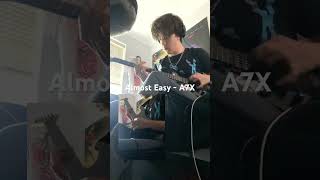 Almost easy by avenged sevenfold intro riff, i cant wait to play more riffs from my favourite band