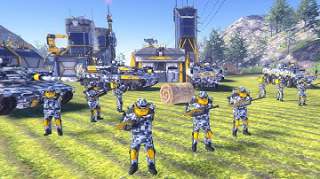 Global Conflagration | Promising New Base Building RTS C&C Generals Zero Hour & Company of Heroes