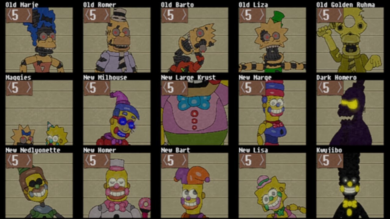 Fun Times at Homer's 2 - Krust's Funhouse (custom night)