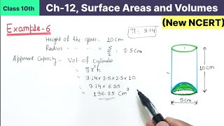 Famous Class 10th Chapter 12 Surface Areas and Volumes Example 6 New NCERT Maths CBSE Board Wealth