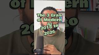 The 3 Eras of Modern AI 📉🤖