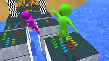 ‎Roof Jump - All Levels Gameplay Android, iOS