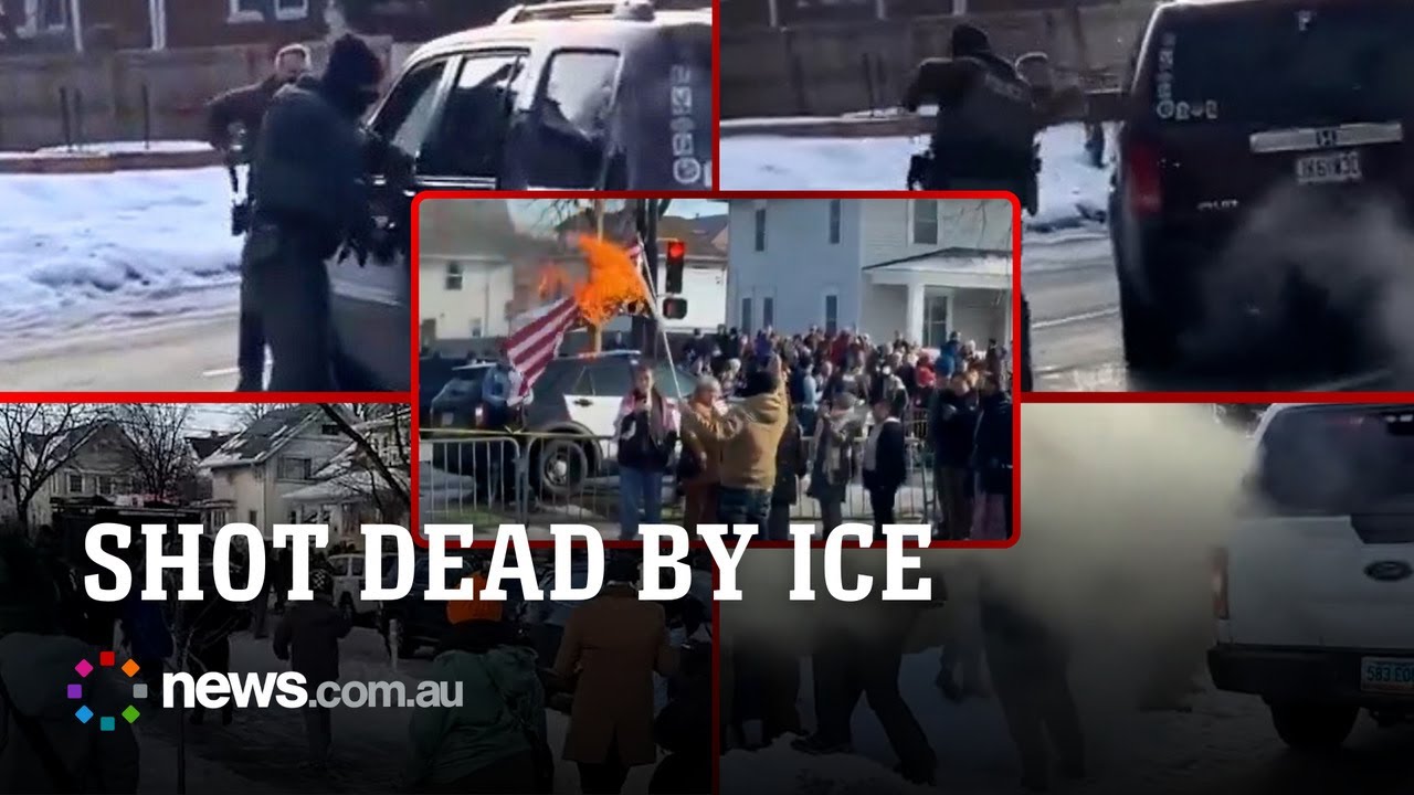 US on edge after ICE agent shoots 37-year-old woman dead - YouTube