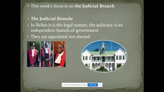 Week 7 the Judiciary