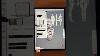 How to Import Reference Image in Nomad Sculpt #shorts #3D #nomadsculpt