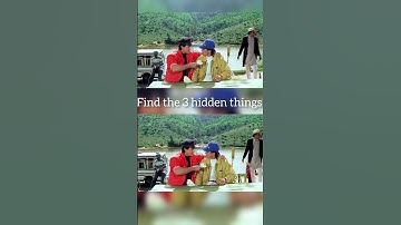 Can You Find All 3 Hidden Objects? 👀🔥 #shorts