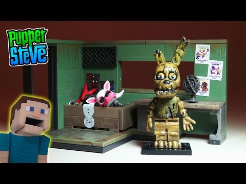 SECURITY OFFICE WITH SPRINGTRAP