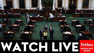 WATCH LIVE: Texas State Senate Continues Debate On Congressional Redistricting
