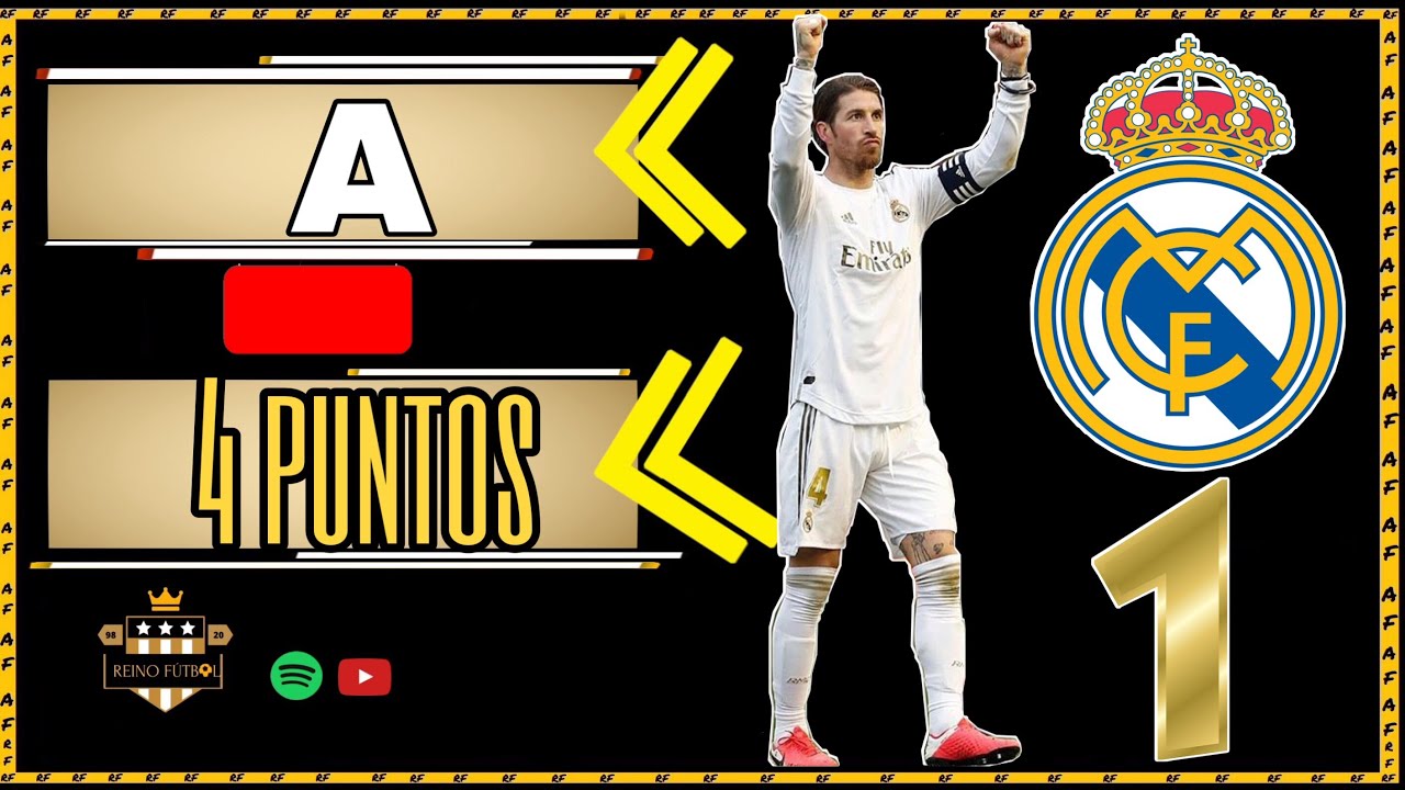 EL REAL MADRID GANA Y YA ESTA A 4 PUNTOS DE VENTAJA!/ ANÁLISIS - YouTube