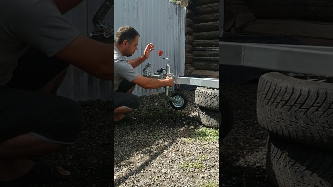 ПОВОРОТНЫЙ МЕХАНИЗМ ALKO, ОПОРНОЕ КОЛЕСО ALKO для ЛЕГКОВОГО ПРИЦЕПА МЗСА 🚛